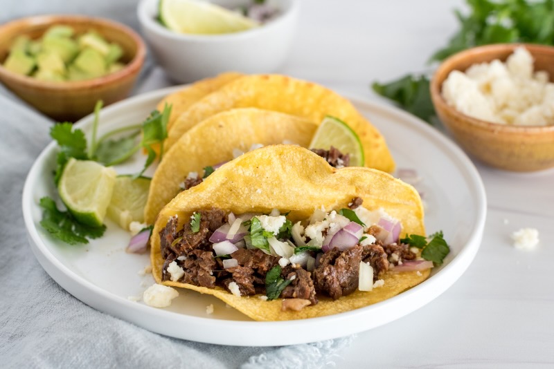 Carne Asada Street Tacos Preparation