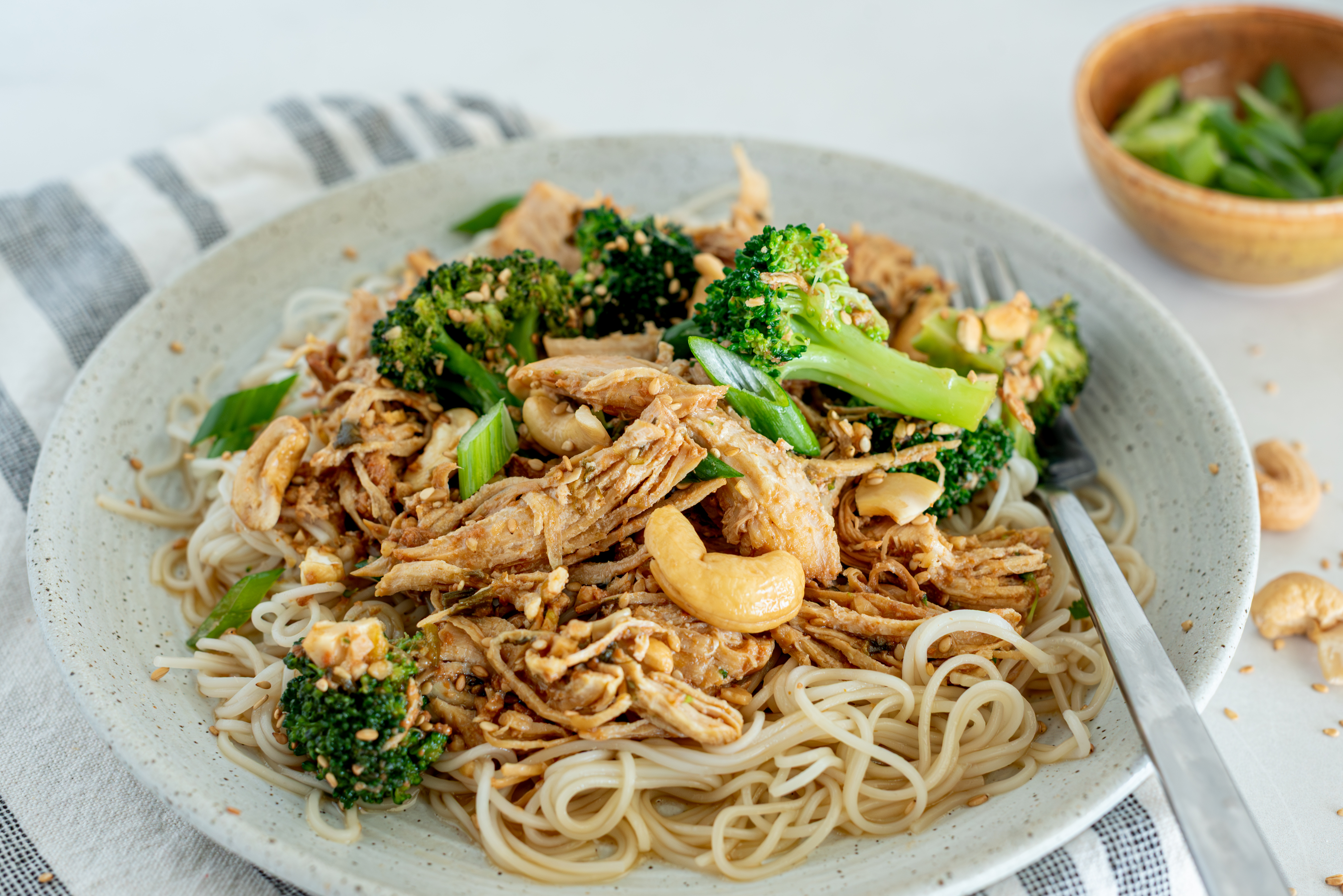 Cashew Chicken Preparation