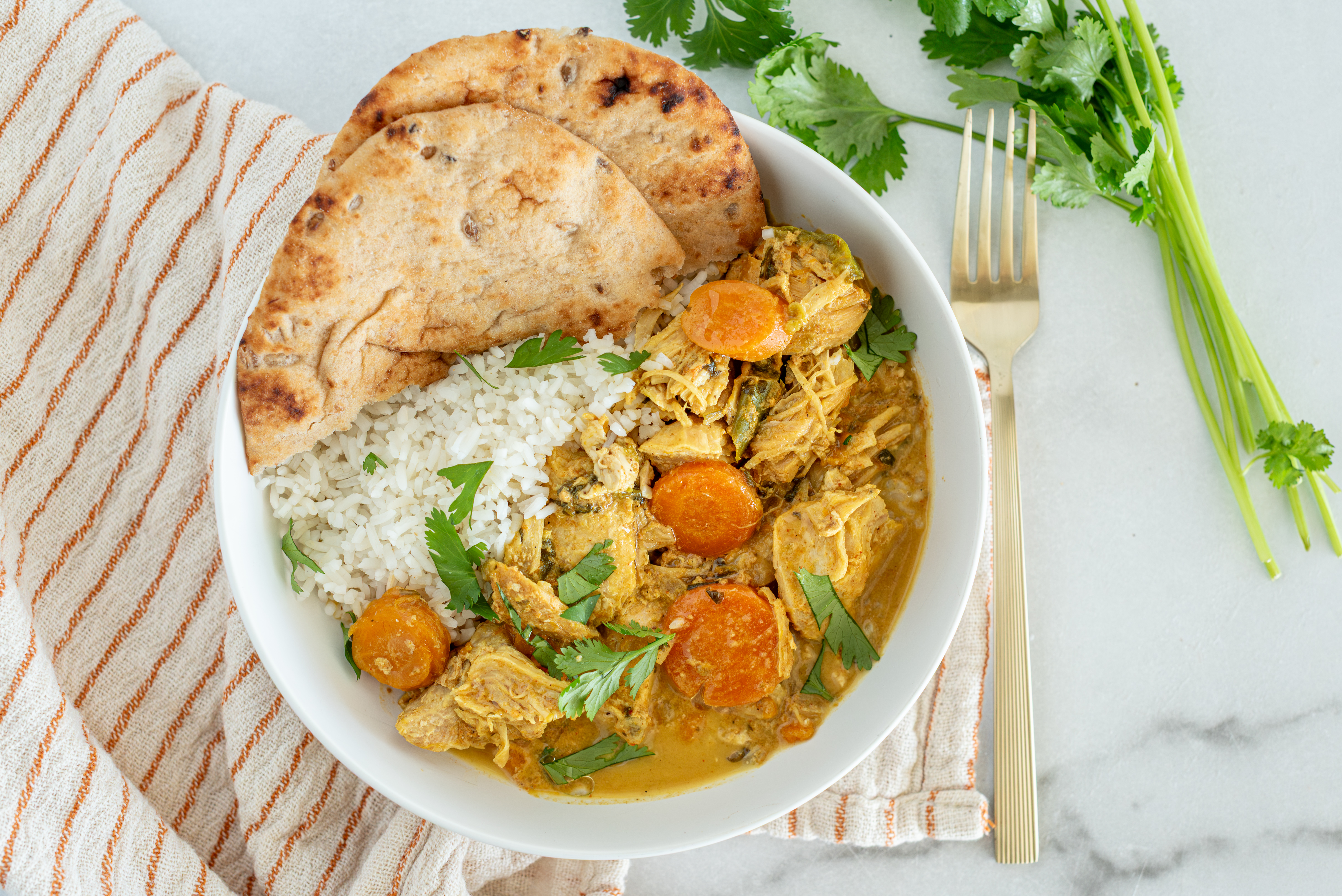 Coconut Chicken Curry Preparation