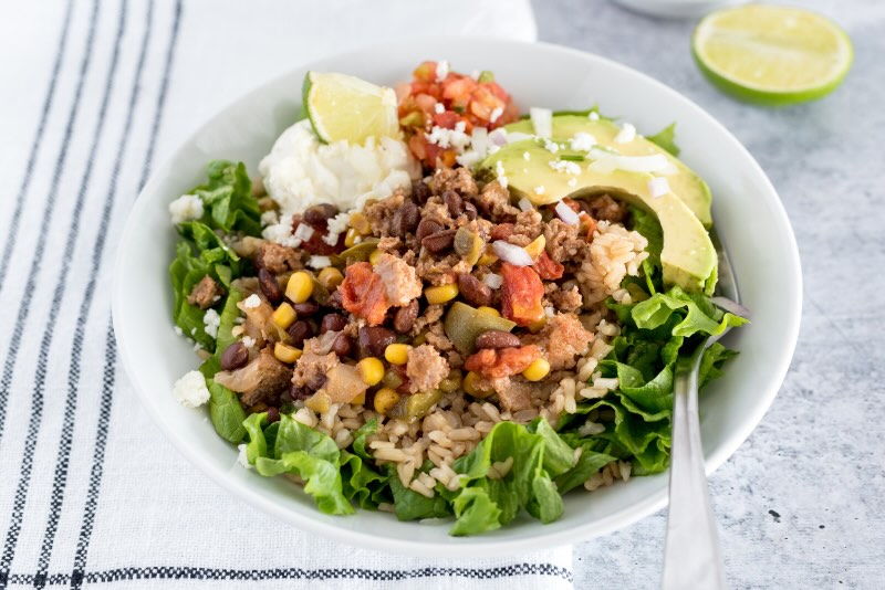 Burrito Bowls Preparation