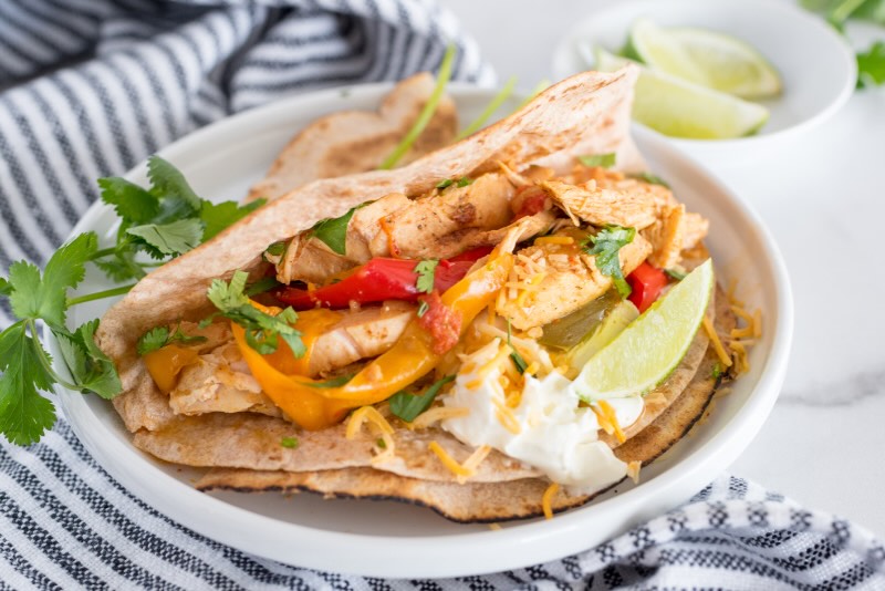 Chicken Fajitas Preparation