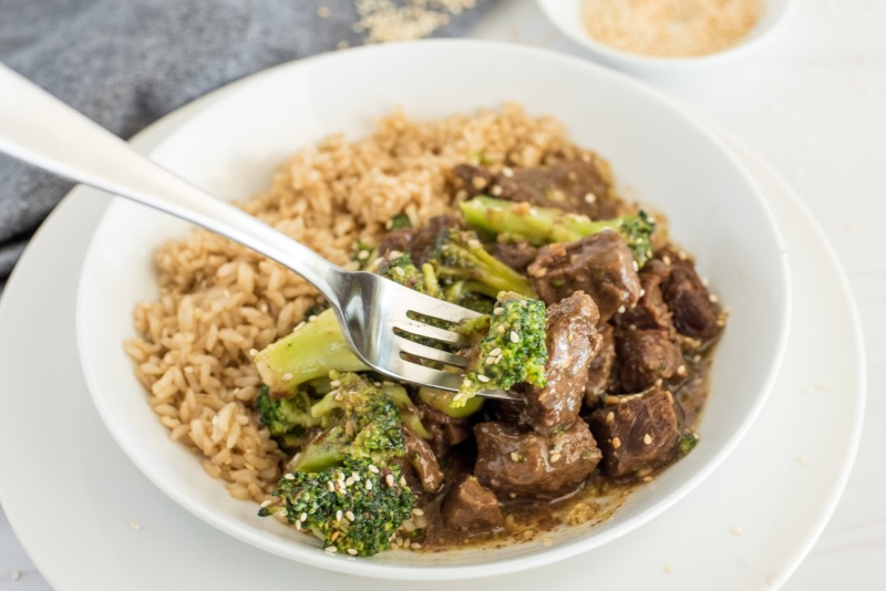 Beef with Broccoli Preparation
