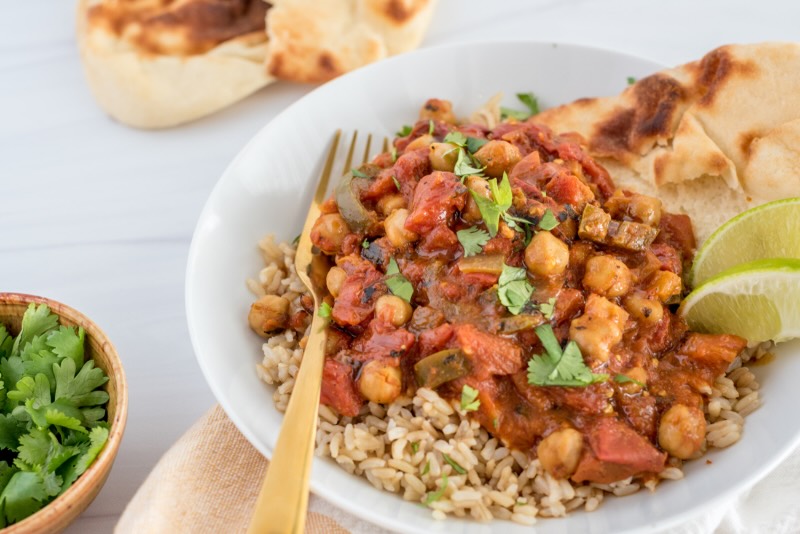 Chickpea Masala Preparation