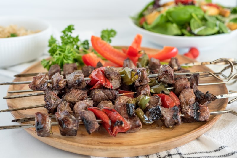 Balsamic Beef Kabobs Preparation