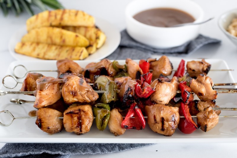 Sweet Teriyaki Kabobs Preparation