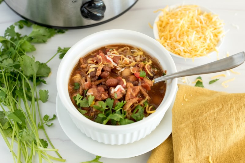 3 Bean Veggie Chili Preparation