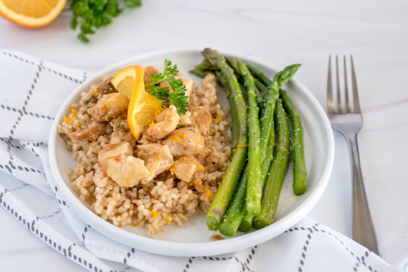 Honey Orange Chicken Preparation