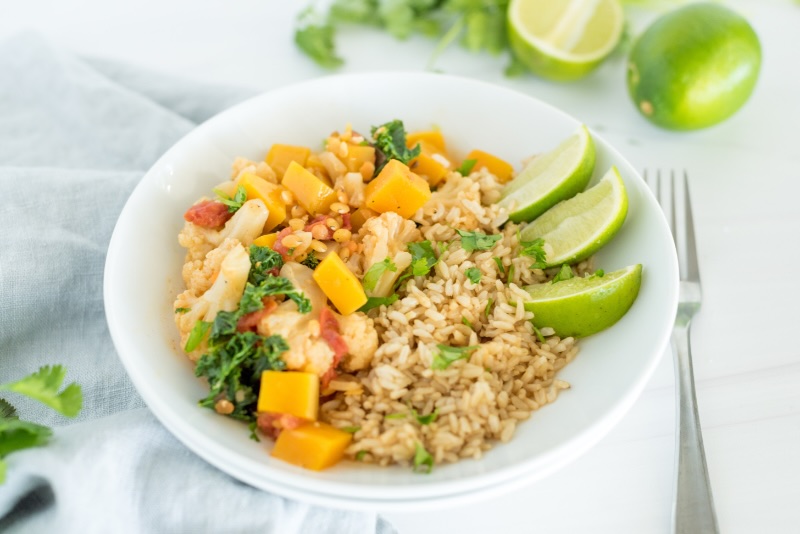 Red Thai Curry Preparation