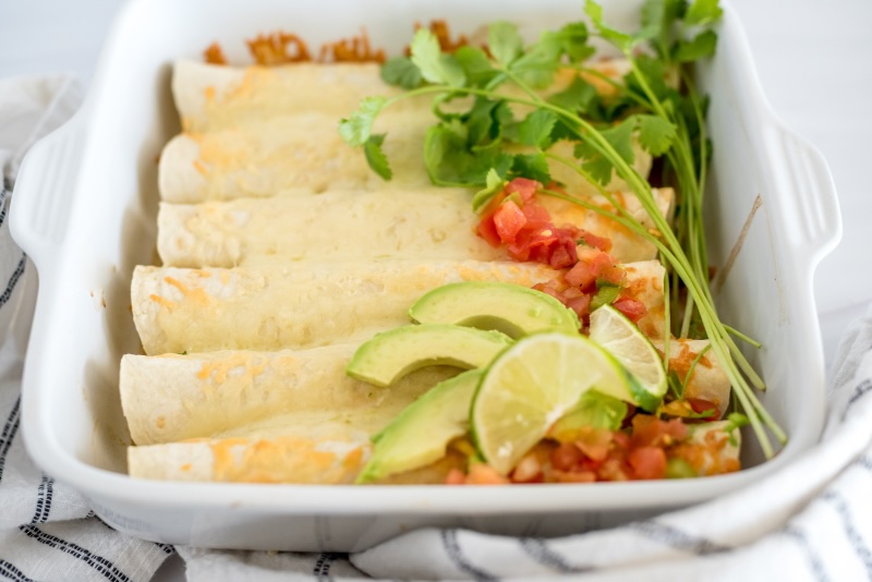 Green Enchiladas Preparation