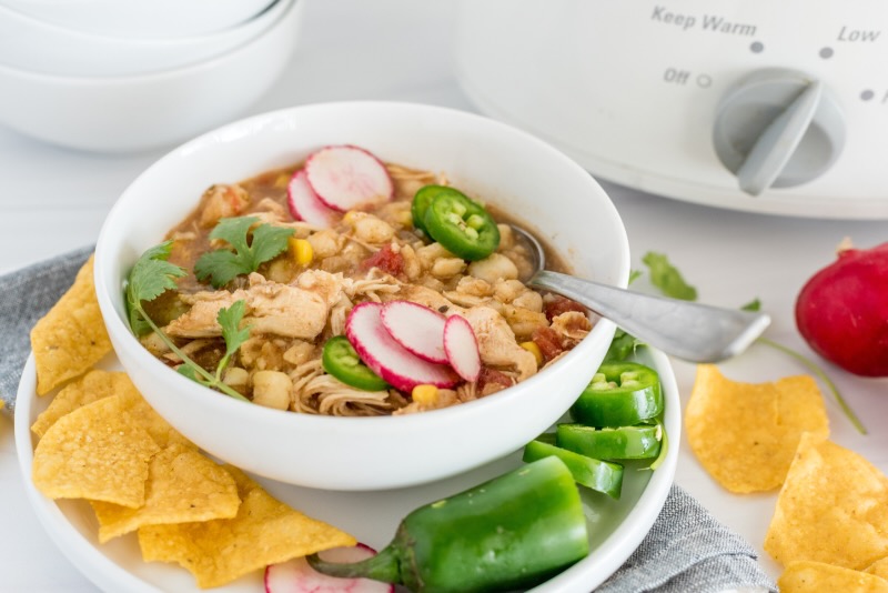Chicken Posole Preparation